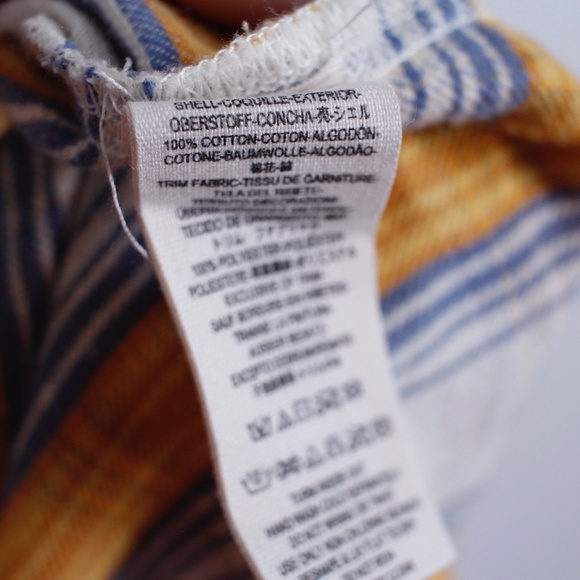 Free People Yellow Plaid Sequin Button Up Shirt - Picture 6 of 8